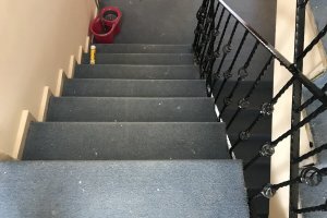 Yıkama öncesi merdiven basamağı 